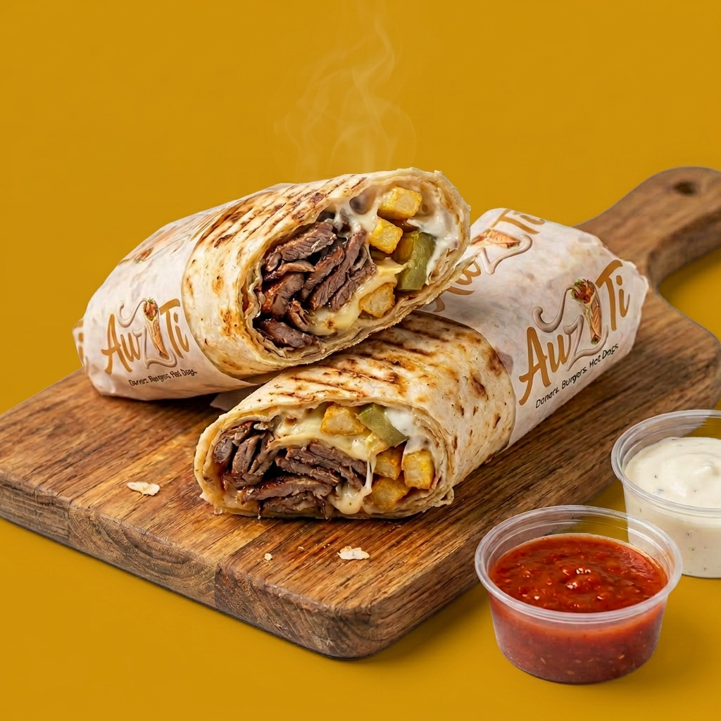 Cheese Beef Doner